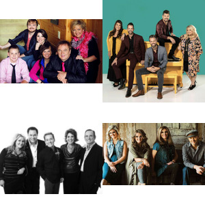 Bands and artists like The Isaacs