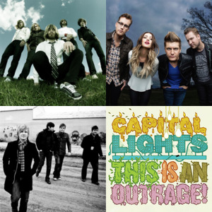 Bands and artists like Hawk Nelson